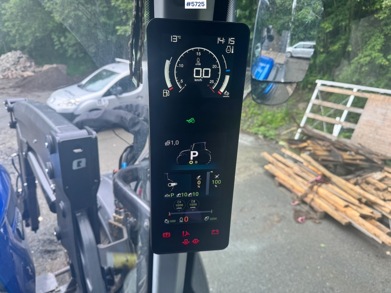 Tracteur agricole 2022 Valtra N175 4x4 w/ Front loader, Hydraulics, Bucket and Pallet forks. Overhauled.: photos 8