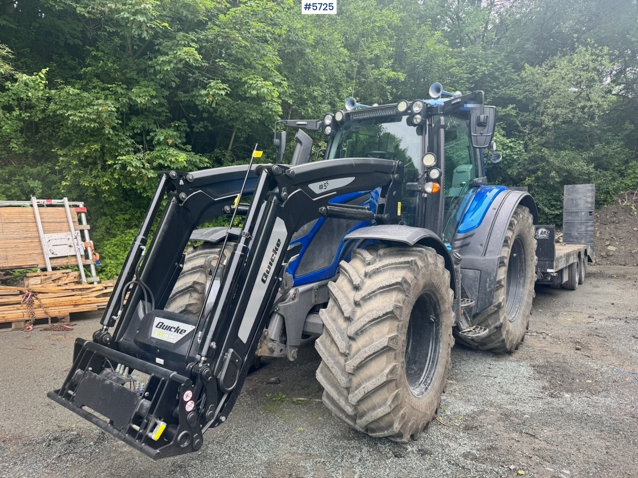 2022 Valtra N175 4x4 w/ Front loader, Hydraulics, Bucket and Pallet forks. Overhauled. - Tracteur agricole: photos 1 2022 Valtra N175 4x4 w/ Front loader, Hydraulics, Bucket and Pallet forks. Overhauled. - Tracteur agricole: photos 1
