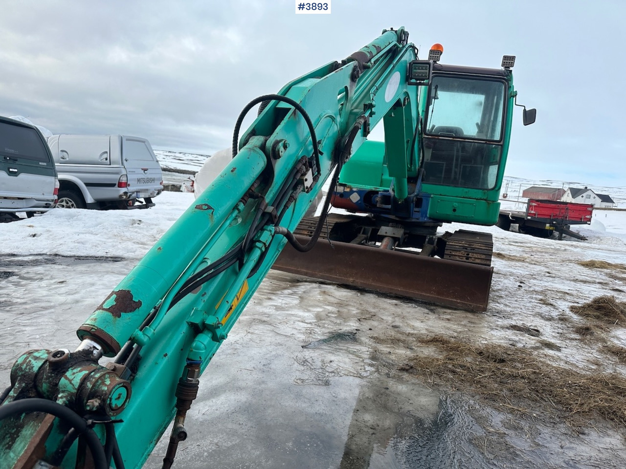Mini pelle 22003 IHI 45N excavator w/ 3 buckets: photos 8