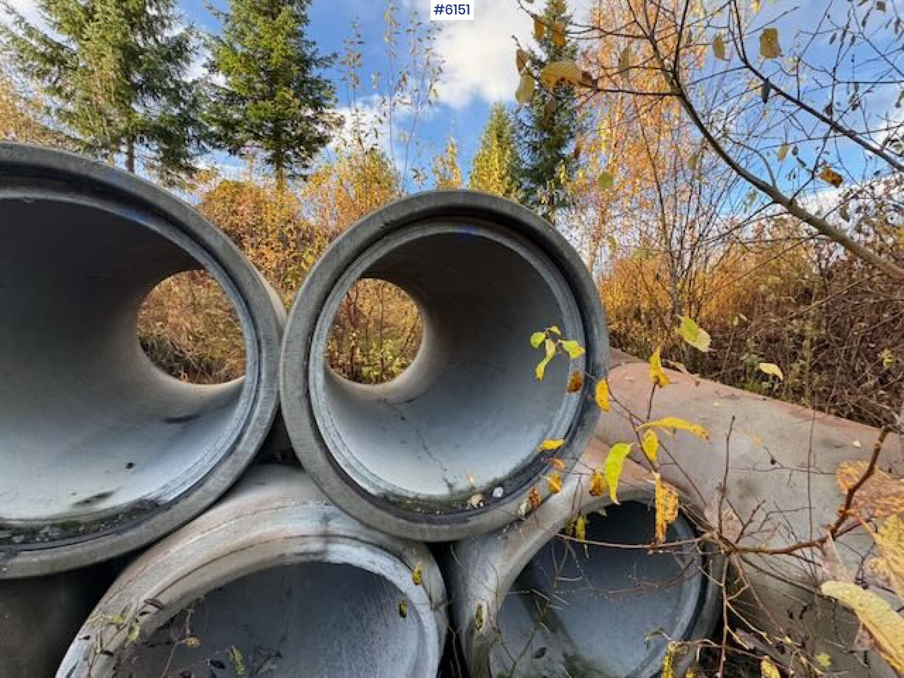 9 concrete pipes - Matériel de chantier: photos 5 9 concrete pipes - Matériel de chantier: photos 5