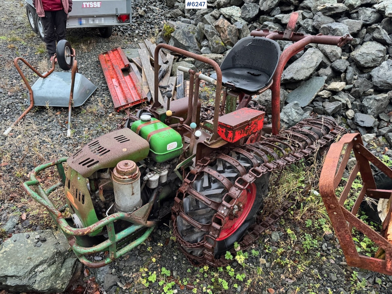 Agria Drabant. - Tracteur agricole: photos 3 Agria Drabant. - Tracteur agricole: photos 3