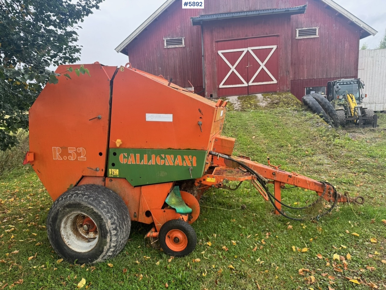 Approx. 1990 Callignani R52 Round baler - Matériel de fenaison: photos 1 Approx. 1990 Callignani R52 Round baler - Matériel de fenaison: photos 1