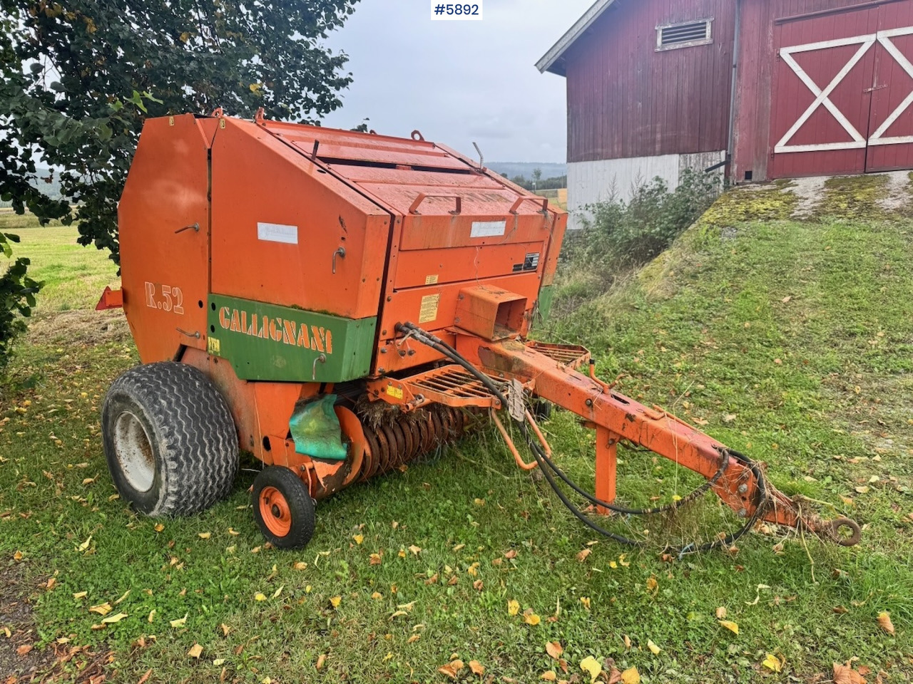 Approx. 1990 Callignani R52 Round baler - Matériel de fenaison: photos 5 Approx. 1990 Callignani R52 Round baler - Matériel de fenaison: photos 5