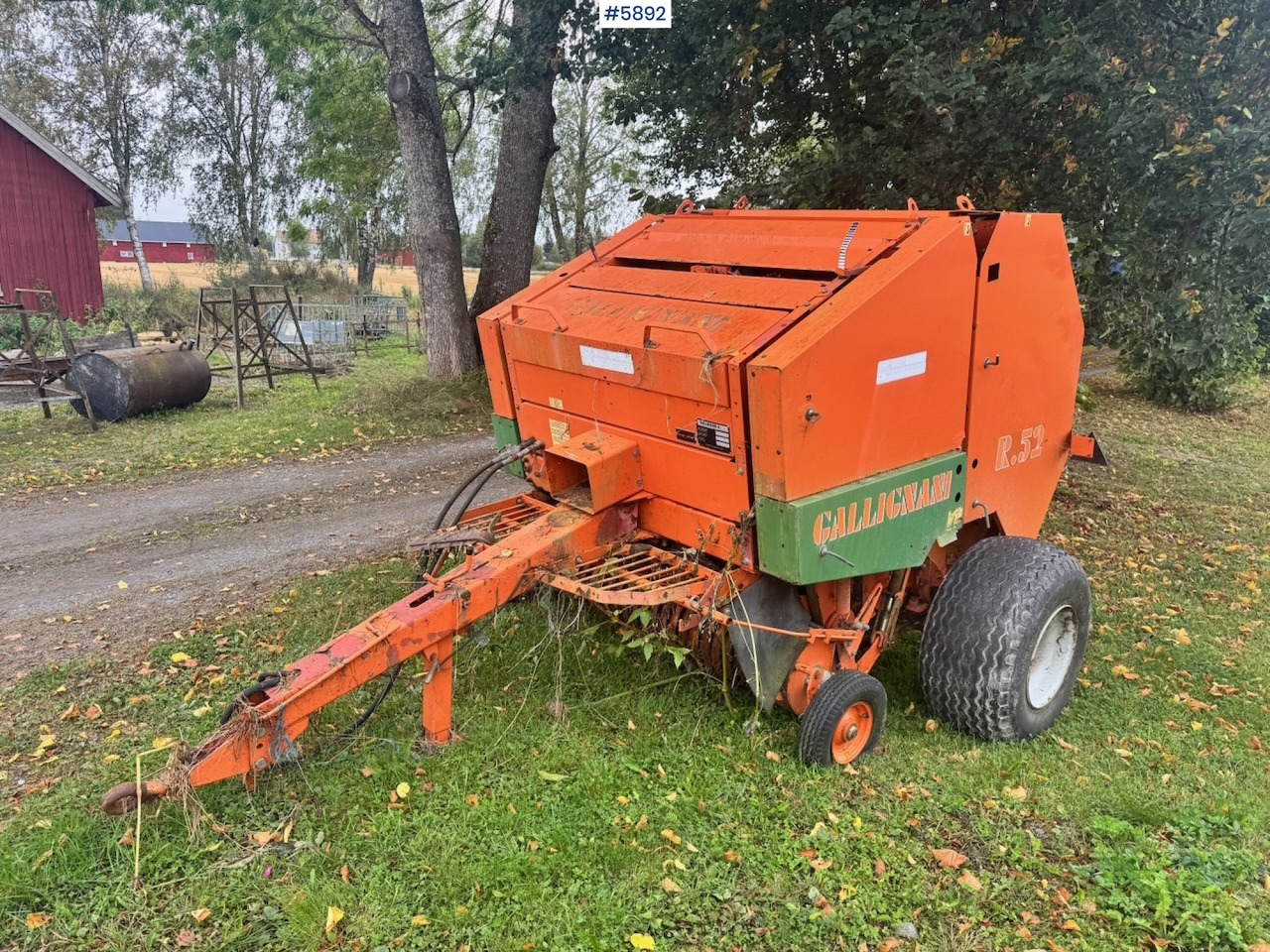 Approx. 1990 Callignani R52 Round baler - Matériel de fenaison: photos 3 Approx. 1990 Callignani R52 Round baler - Matériel de fenaison: photos 3