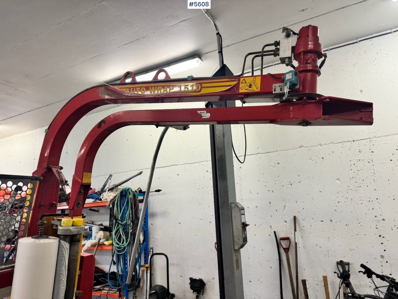 Approx. 2005 Tellefsdal Round Bale Wrapper. New control box - Matériel de fenaison: photos 2 Approx. 2005 Tellefsdal Round Bale Wrapper. New control box - Matériel de fenaison: photos 2