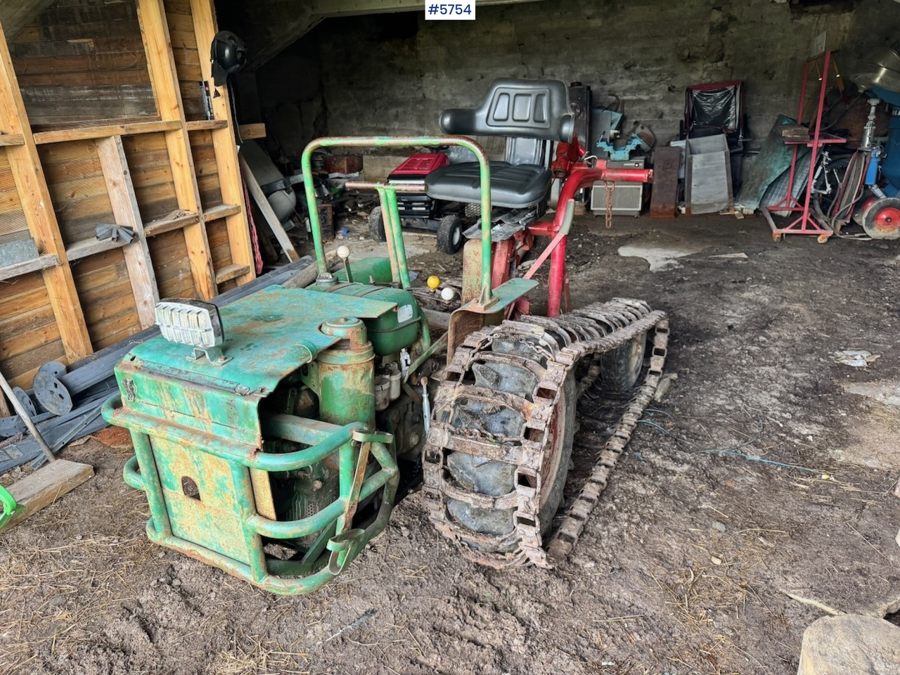 Ca. 1960 Agria Drabant with Winch - Tracteur agricole: photos 3 Ca. 1960 Agria Drabant with Winch - Tracteur agricole: photos 3