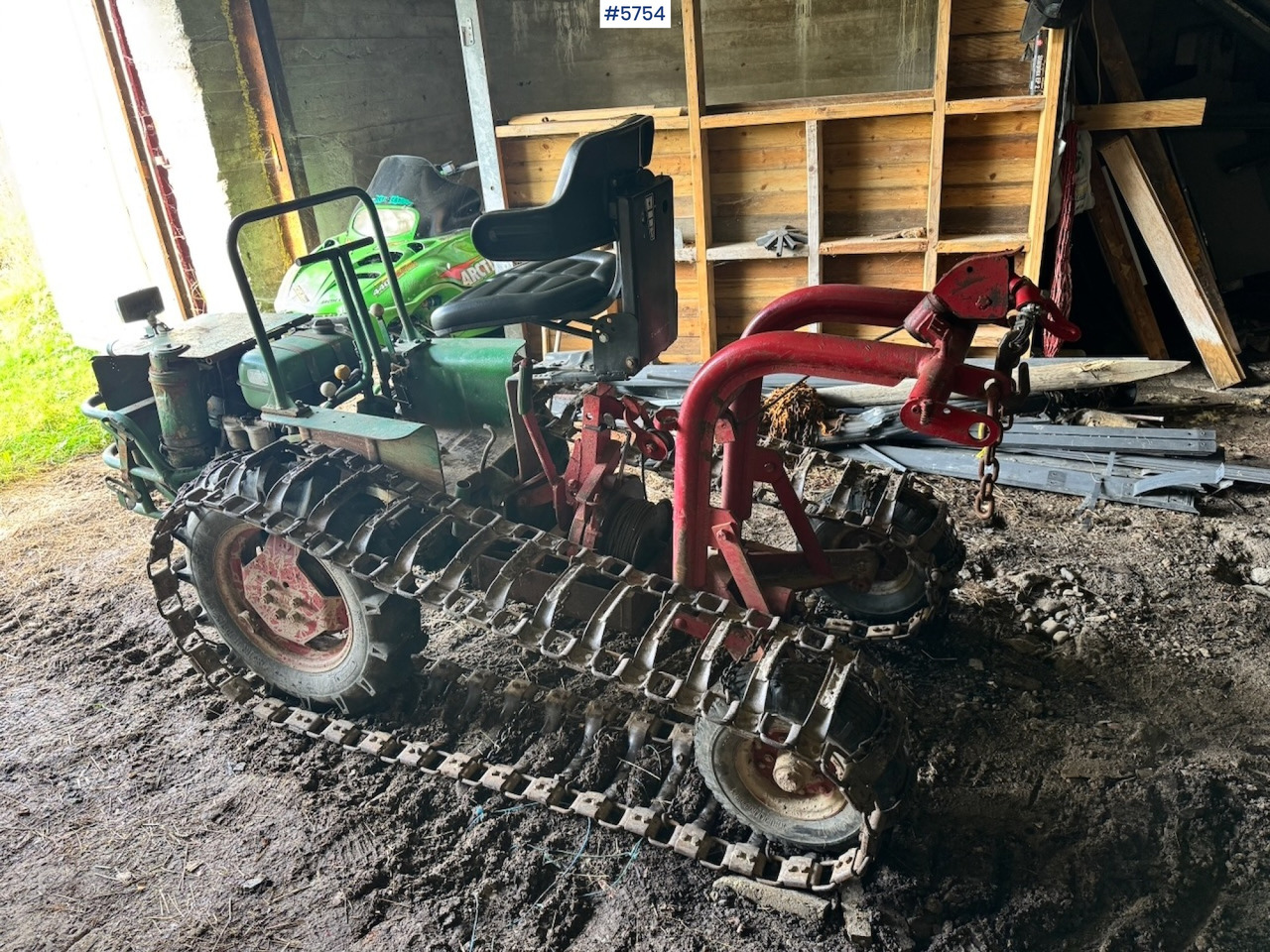 Ca. 1960 Agria Drabant with Winch - Tracteur agricole: photos 5 Ca. 1960 Agria Drabant with Winch - Tracteur agricole: photos 5