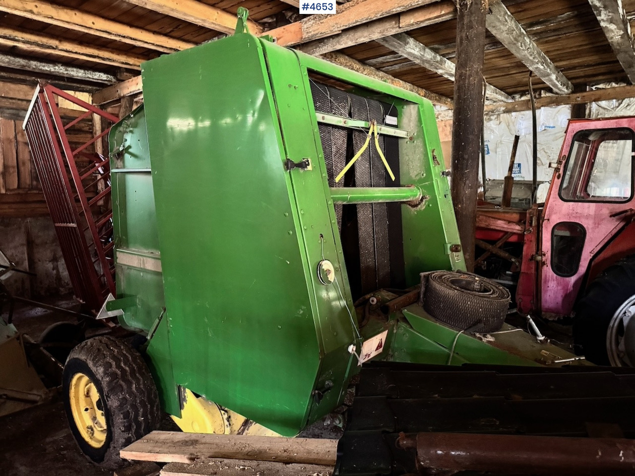 John Deere 545 Round Baler - Matériel de fenaison: photos 4 John Deere 545 Round Baler - Matériel de fenaison: photos 4