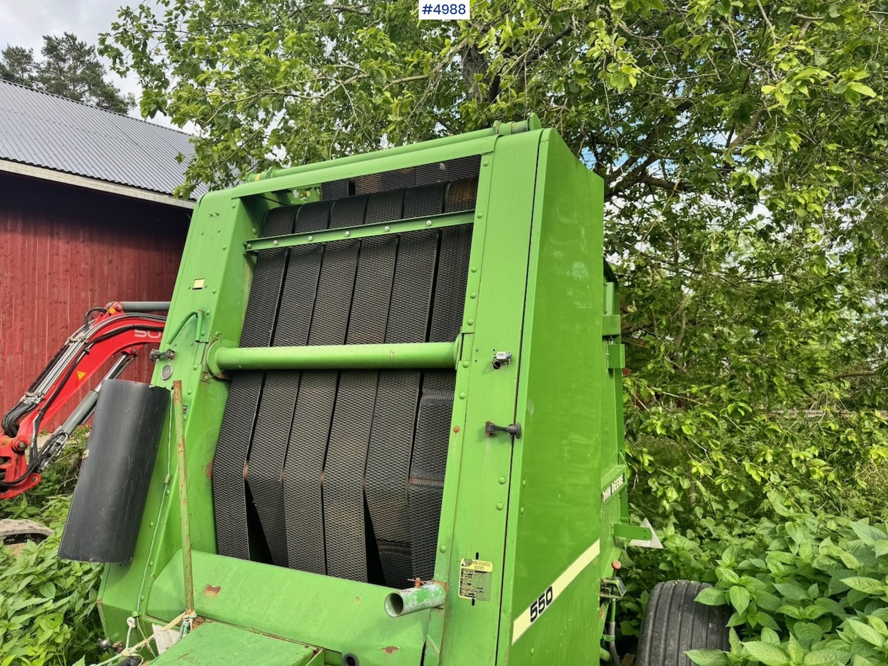 John Deere 550 Round baler with control box - Matériel de fenaison: photos 3 John Deere 550 Round baler with control box - Matériel de fenaison: photos 3