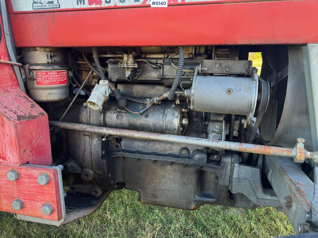 Tracteur agricole Massey Ferguson 133: photos 16 Tracteur agricole Massey Ferguson 133: photos 16