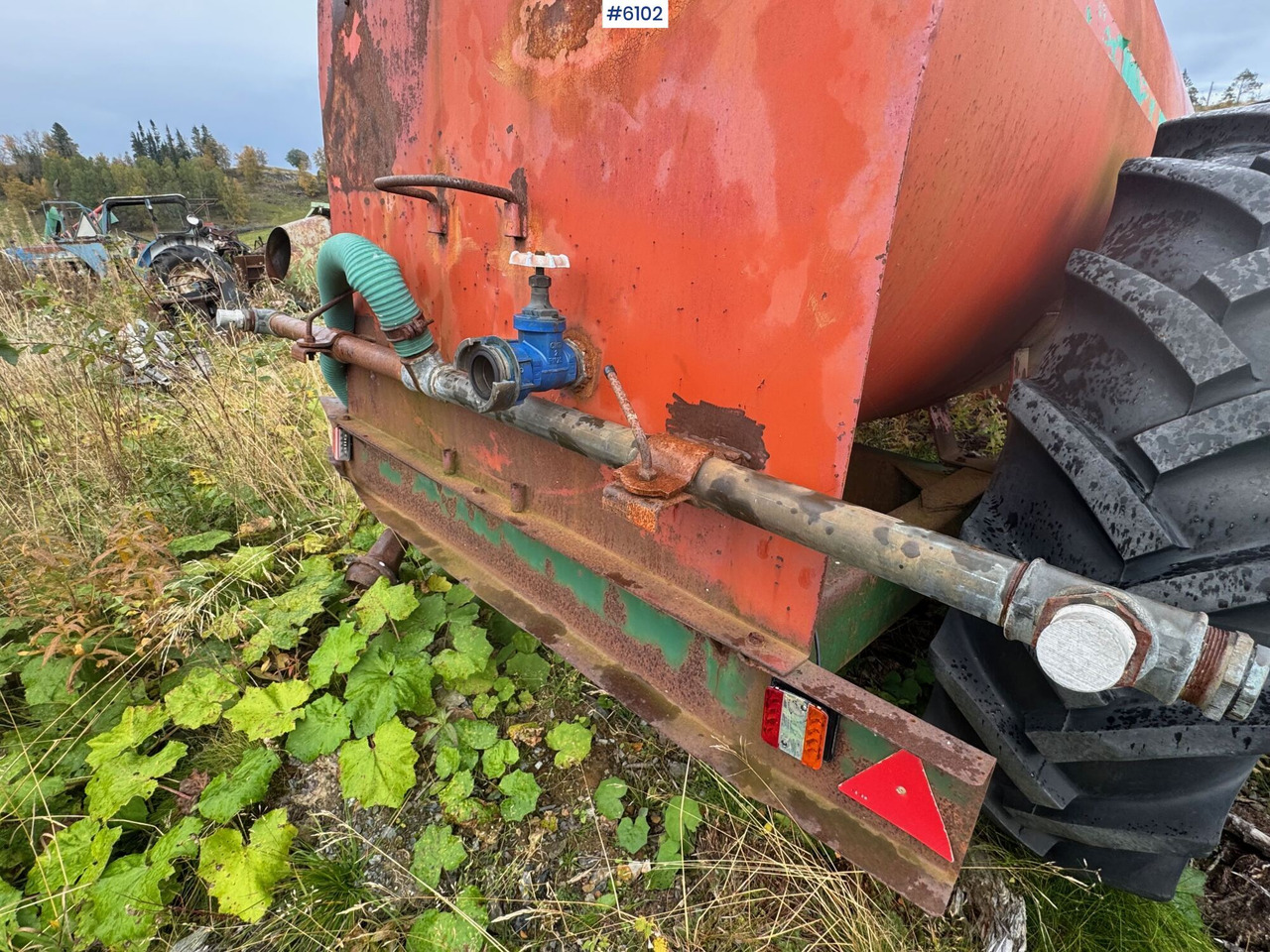 Tonne à lisier Orkel GV6000 fertilizer trailer: photos 14 Tonne à lisier Orkel GV6000 fertilizer trailer: photos 14