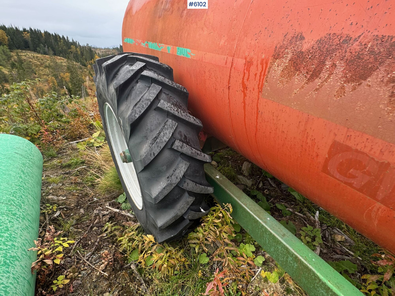 Tonne à lisier Orkel GV6000 fertilizer trailer: photos 8 Tonne à lisier Orkel GV6000 fertilizer trailer: photos 8