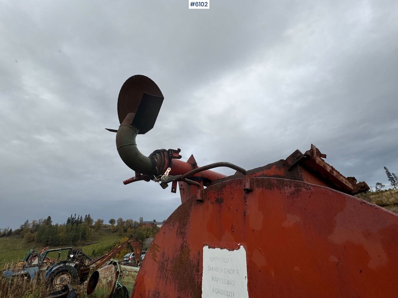 Tonne à lisier Orkel GV6000 fertilizer trailer: photos 20 Tonne à lisier Orkel GV6000 fertilizer trailer: photos 20