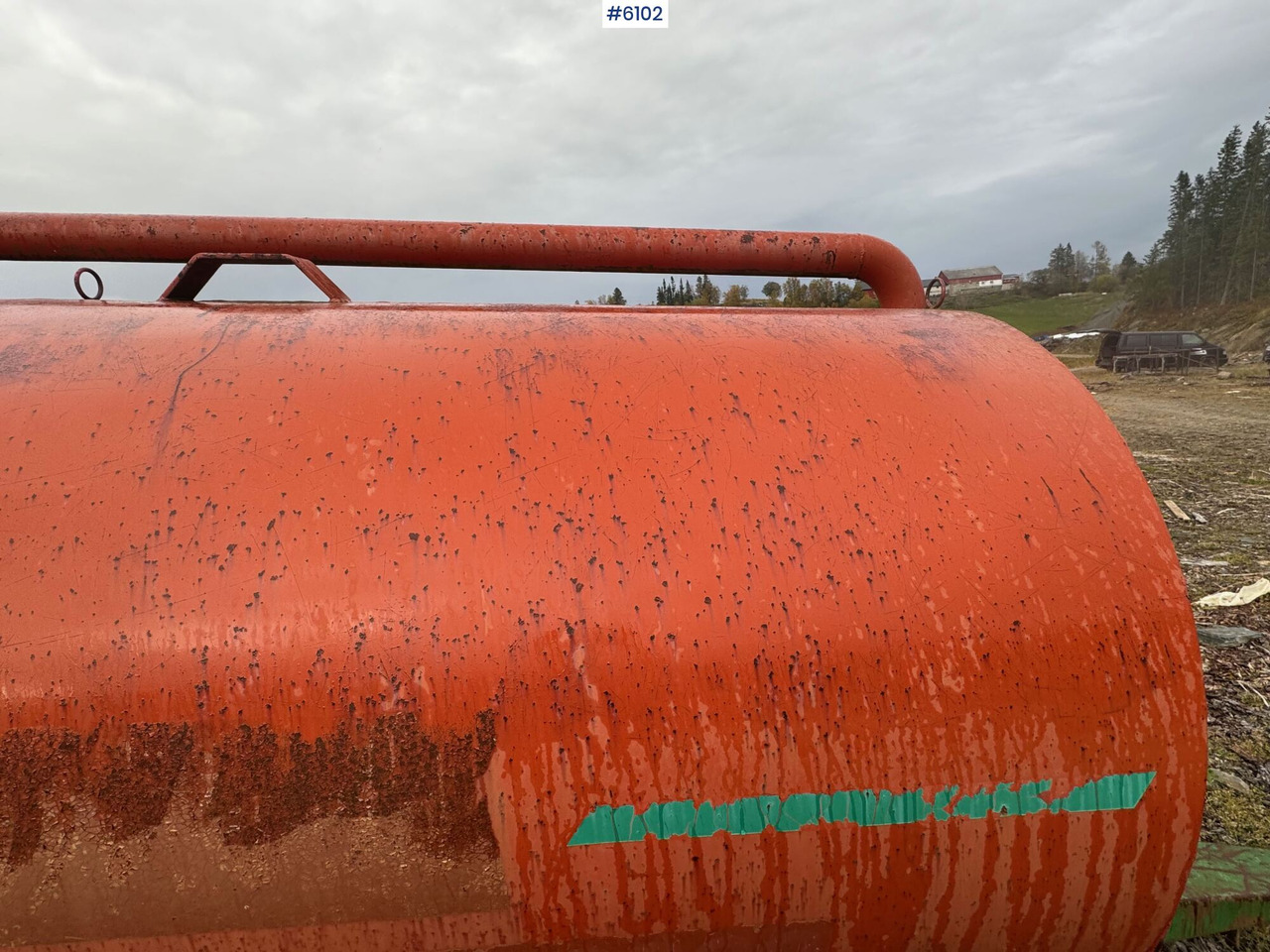 Tonne à lisier Orkel GV6000 fertilizer trailer: photos 12 Tonne à lisier Orkel GV6000 fertilizer trailer: photos 12