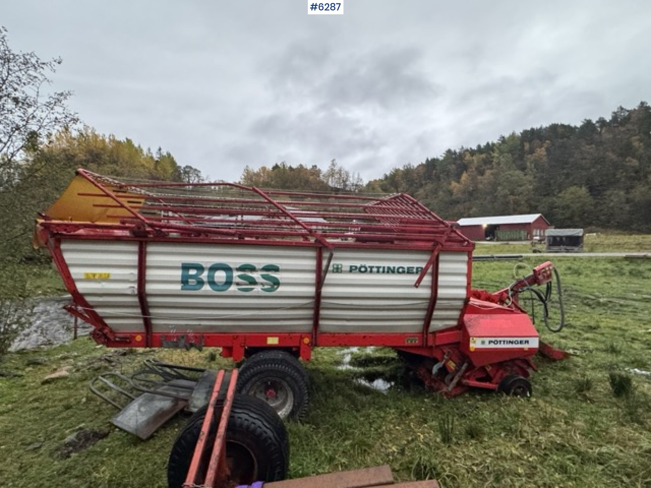 Pöttinger Boss Forage Wagon - Matériel de fenaison: photos 2 Pöttinger Boss Forage Wagon - Matériel de fenaison: photos 2
