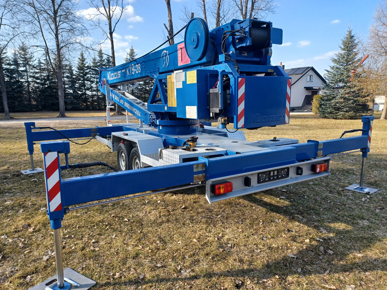 Klaas K19-28 - Grue mobile, Remorque: photos 2 Klaas K19-28 - Grue mobile, Remorque: photos 2