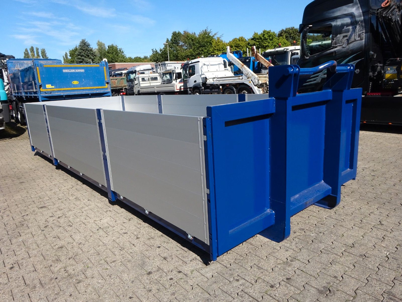 12 cbm Abrollcontainer Pritsche - Camion ampliroll: photos 1 12 cbm Abrollcontainer Pritsche - Camion ampliroll: photos 1