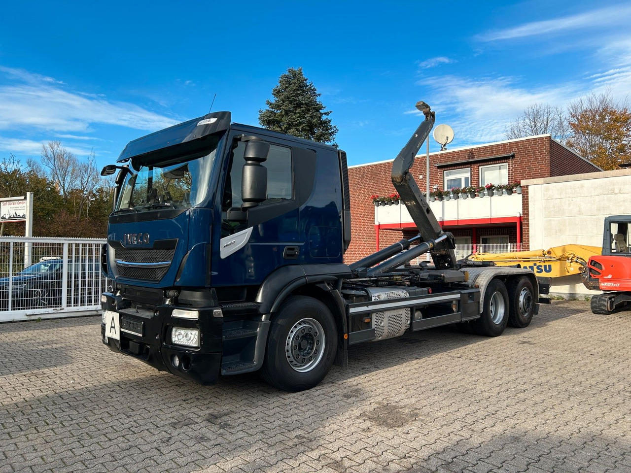 Iveco 460 Stralis MEILLER Abroller mit LIft-Lenkachse - Camion ampliroll: photos 1 Iveco 460 Stralis MEILLER Abroller mit LIft-Lenkachse - Camion ampliroll: photos 1