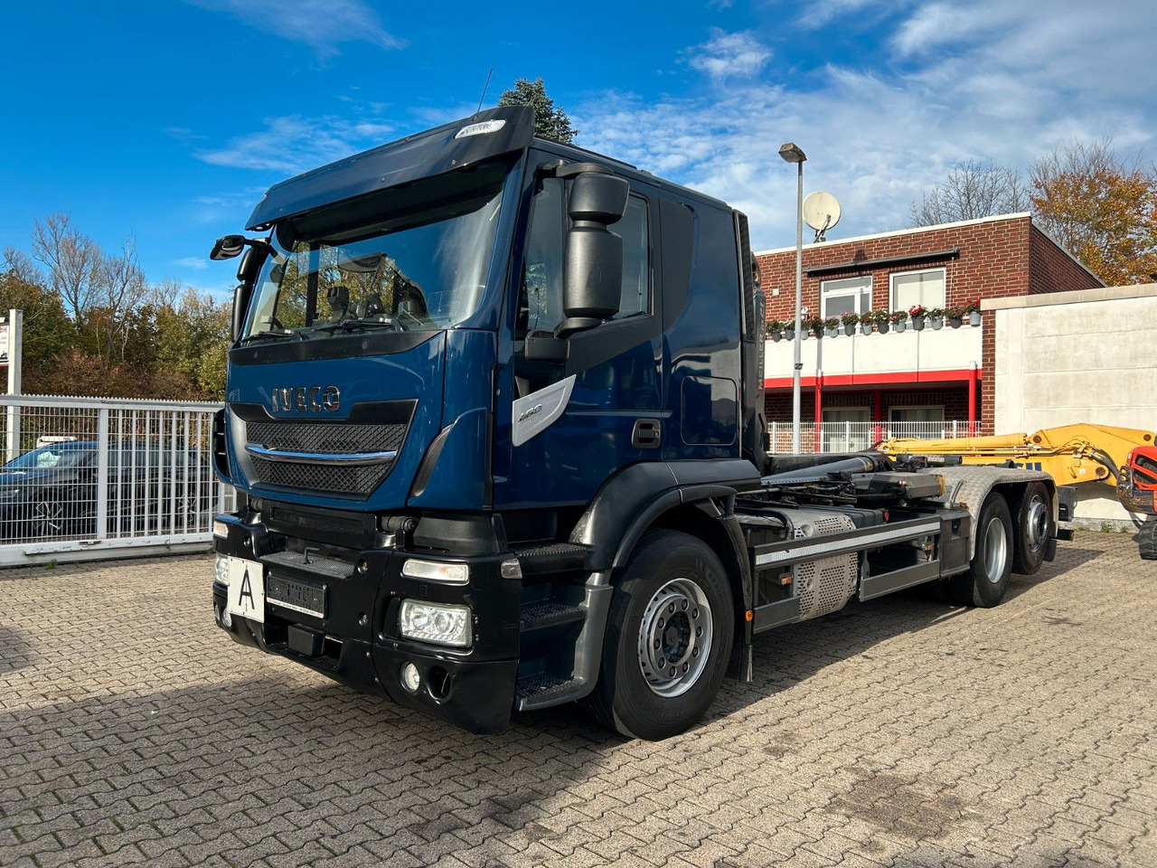 Iveco 460 Stralis MEILLER Abroller mit LIft-Lenkachse - Camion ampliroll: photos 3 Iveco 460 Stralis MEILLER Abroller mit LIft-Lenkachse - Camion ampliroll: photos 3