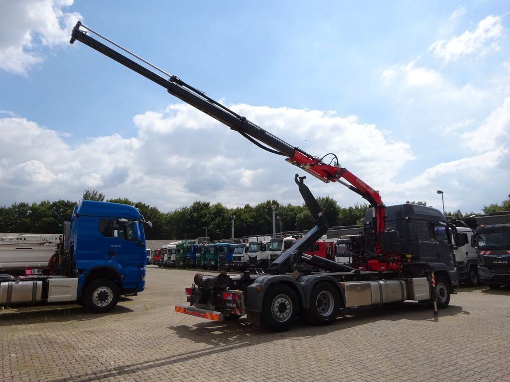 MAN 26.500 Abroller + Fassi F125A Kran 6x2-4 Allrad - Camion grue, Camion ampliroll: photos 5 MAN 26.500 Abroller + Fassi F125A Kran 6x2-4 Allrad - Camion grue, Camion ampliroll: photos 5