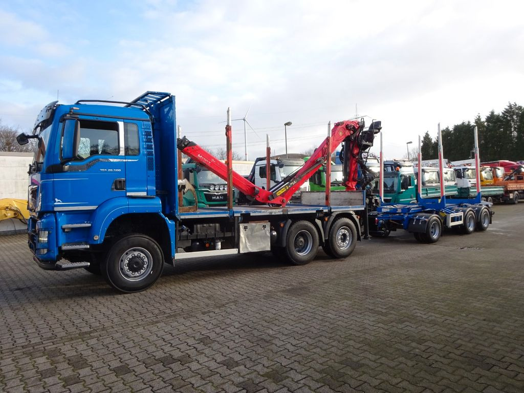 MAN 28.500 TGS mit EPSILON-Kran+Achleitner Anhänger - Camion grumier, Camion grue: photos 3 MAN 28.500 TGS mit EPSILON-Kran+Achleitner Anhänger - Camion grumier, Camion grue: photos 3