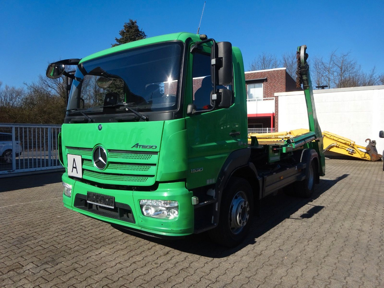 Mercedes-Benz 1530 Atego Gergen Absetzkipper 4x2 - Camion benne: photos 1 Mercedes-Benz 1530 Atego Gergen Absetzkipper 4x2 - Camion benne: photos 1