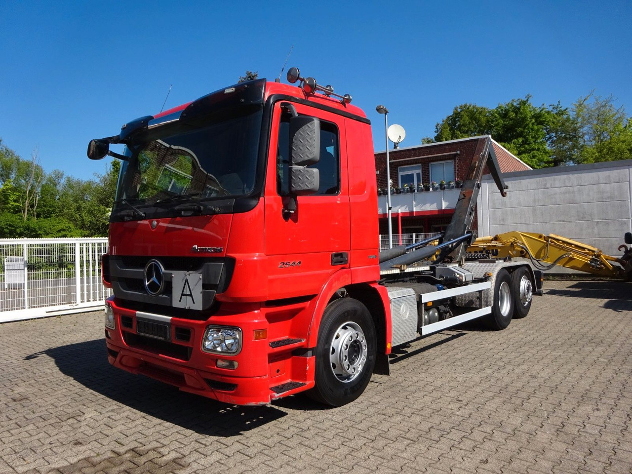 Mercedes-Benz 2544 Actros GERGEN Abroller + Lift-Lenkachse - Camion ampliroll: photos 3 Mercedes-Benz 2544 Actros GERGEN Abroller + Lift-Lenkachse - Camion ampliroll: photos 3
