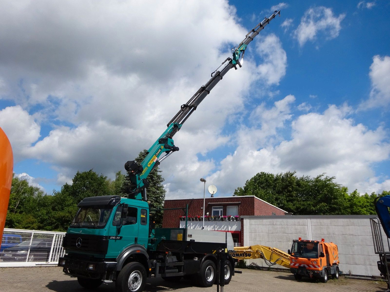 Mercedes-Benz 2631 + PK 36002 von 2007 4+6 mit Seilwinde - Camion grue: photos 2 Mercedes-Benz 2631 + PK 36002 von 2007 4+6 mit Seilwinde - Camion grue: photos 2