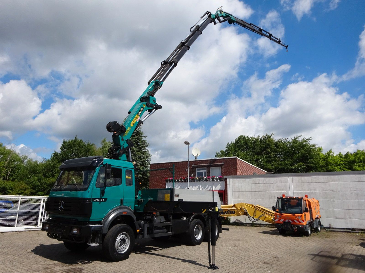 Mercedes-Benz 2631 + PK 36002 von 2007 4+6 mit Seilwinde - Camion grue: photos 3 Mercedes-Benz 2631 + PK 36002 von 2007 4+6 mit Seilwinde - Camion grue: photos 3