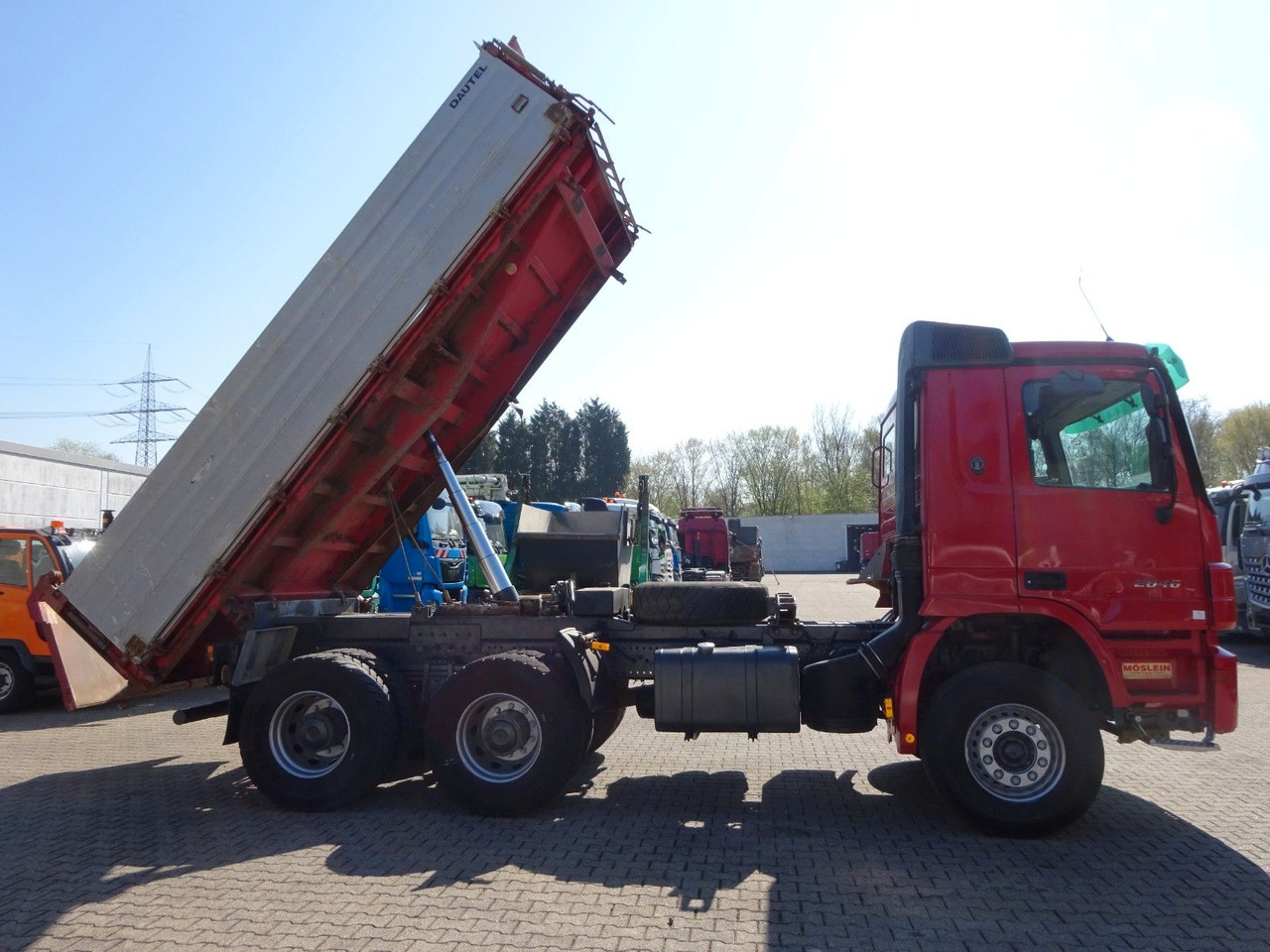 Camion benne Mercedes-Benz 2646 Actros 3Seitenkipper 6x4: photos 12