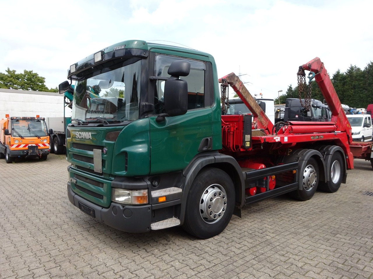Scania P310 Absetzkipper MEILLER mit Lift+Lenkachse 6x2 - Camion benne: photos 2 Scania P310 Absetzkipper MEILLER mit Lift+Lenkachse 6x2 - Camion benne: photos 2