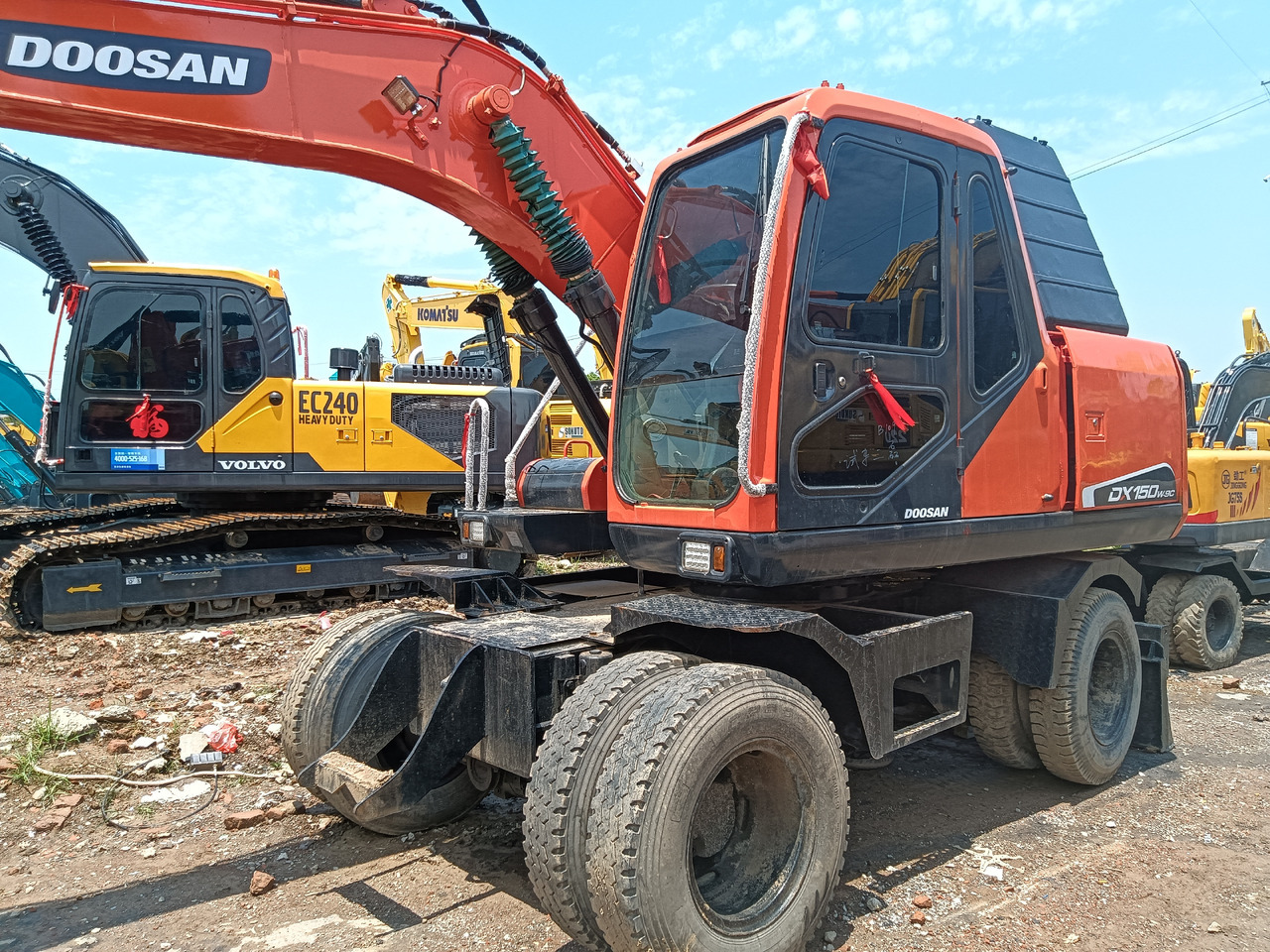 Pelle sur pneus DOOSAN 150W: photos 8