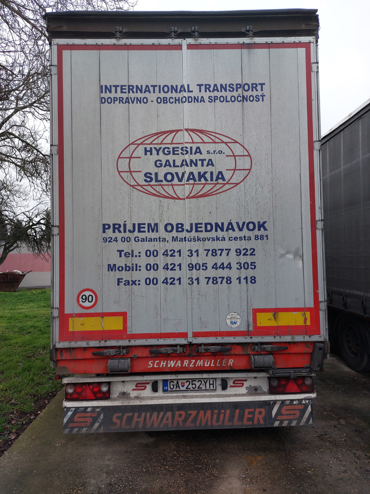 SCHWARZMÜLLER SPA 3/Z - Semi-remorque rideaux coulissants: photos 1 SCHWARZMÜLLER SPA 3/Z - Semi-remorque rideaux coulissants: photos 1