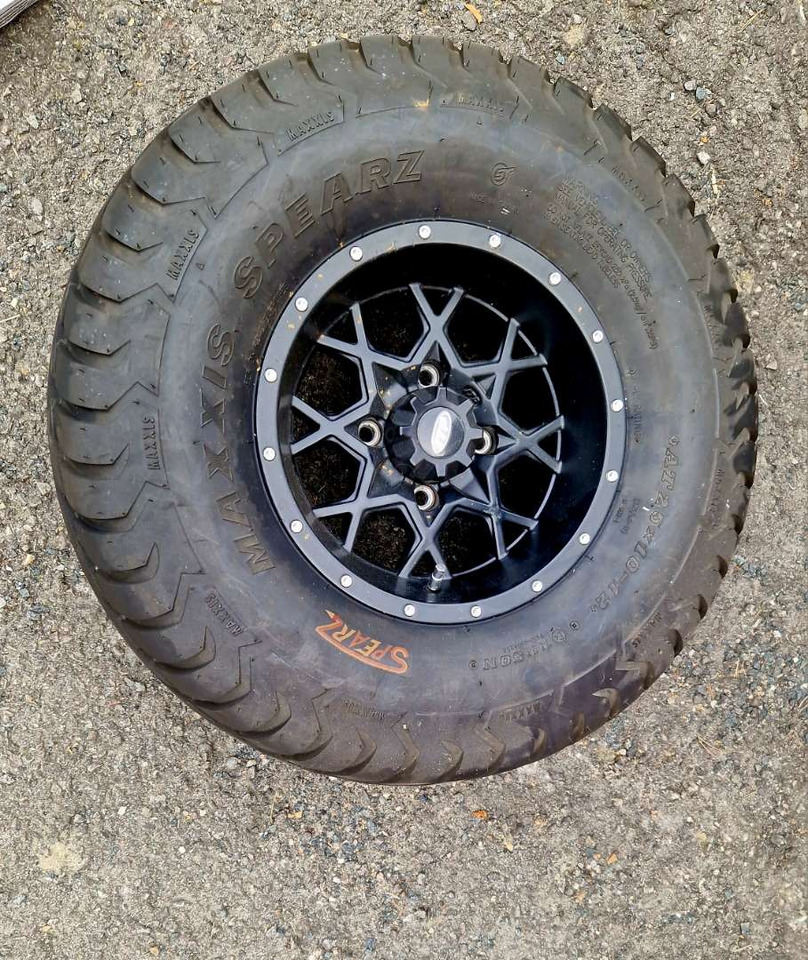 ATV-dekk med felger – Maxxis Spearz AT 25x10-12 – Blikkfang på hjul - Pneus et jantes: photos 2 ATV-dekk med felger – Maxxis Spearz AT 25x10-12 – Blikkfang på hjul - Pneus et jantes: photos 2