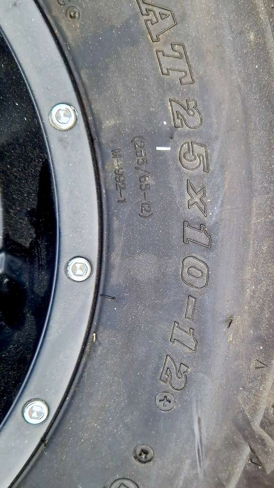 ATV-dekk med felger – Maxxis Spearz AT 25x10-12 – Blikkfang på hjul - Pneus et jantes: photos 5 ATV-dekk med felger – Maxxis Spearz AT 25x10-12 – Blikkfang på hjul - Pneus et jantes: photos 5