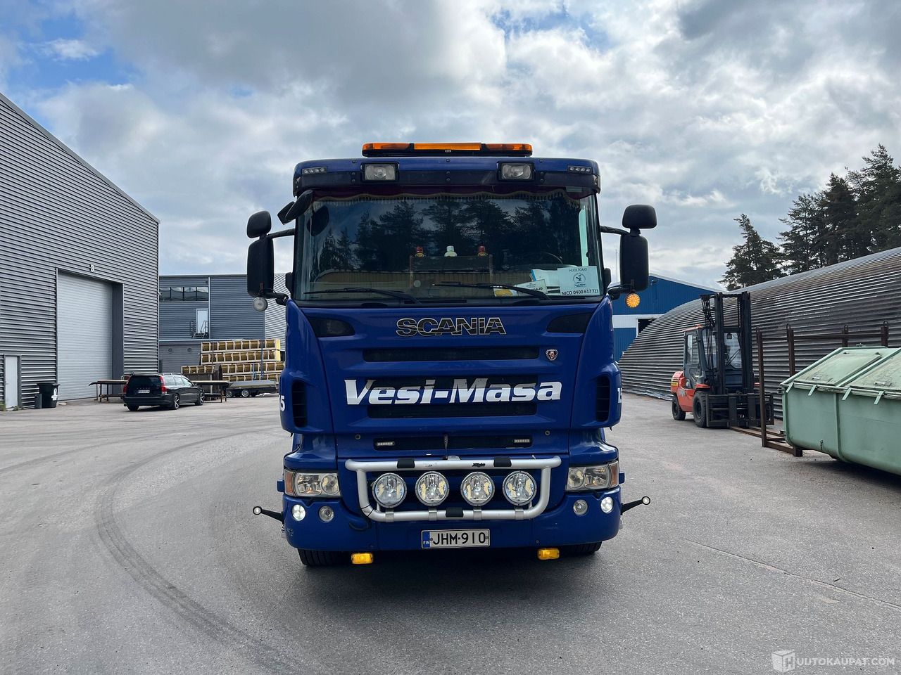 Scania R420 6X2, imu-paine kuorma-auto, 2008, Porvoo - Camion: photos 4 Scania R420 6X2, imu-paine kuorma-auto, 2008, Porvoo - Camion: photos 4
