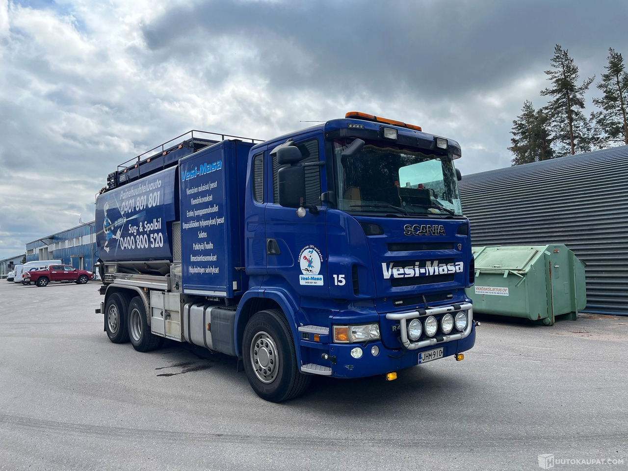 Scania R420 6X2, imu-paine kuorma-auto, 2008, Porvoo - Camion: photos 5 Scania R420 6X2, imu-paine kuorma-auto, 2008, Porvoo - Camion: photos 5