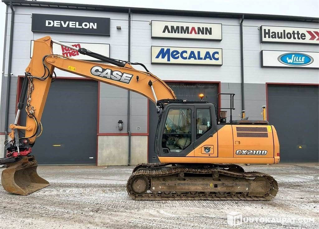 Case CX210D, 2016, 11,200 h Excavator, Lempäälä - Pelle sur chenille: photos 1 Case CX210D, 2016, 11,200 h Excavator, Lempäälä - Pelle sur chenille: photos 1
