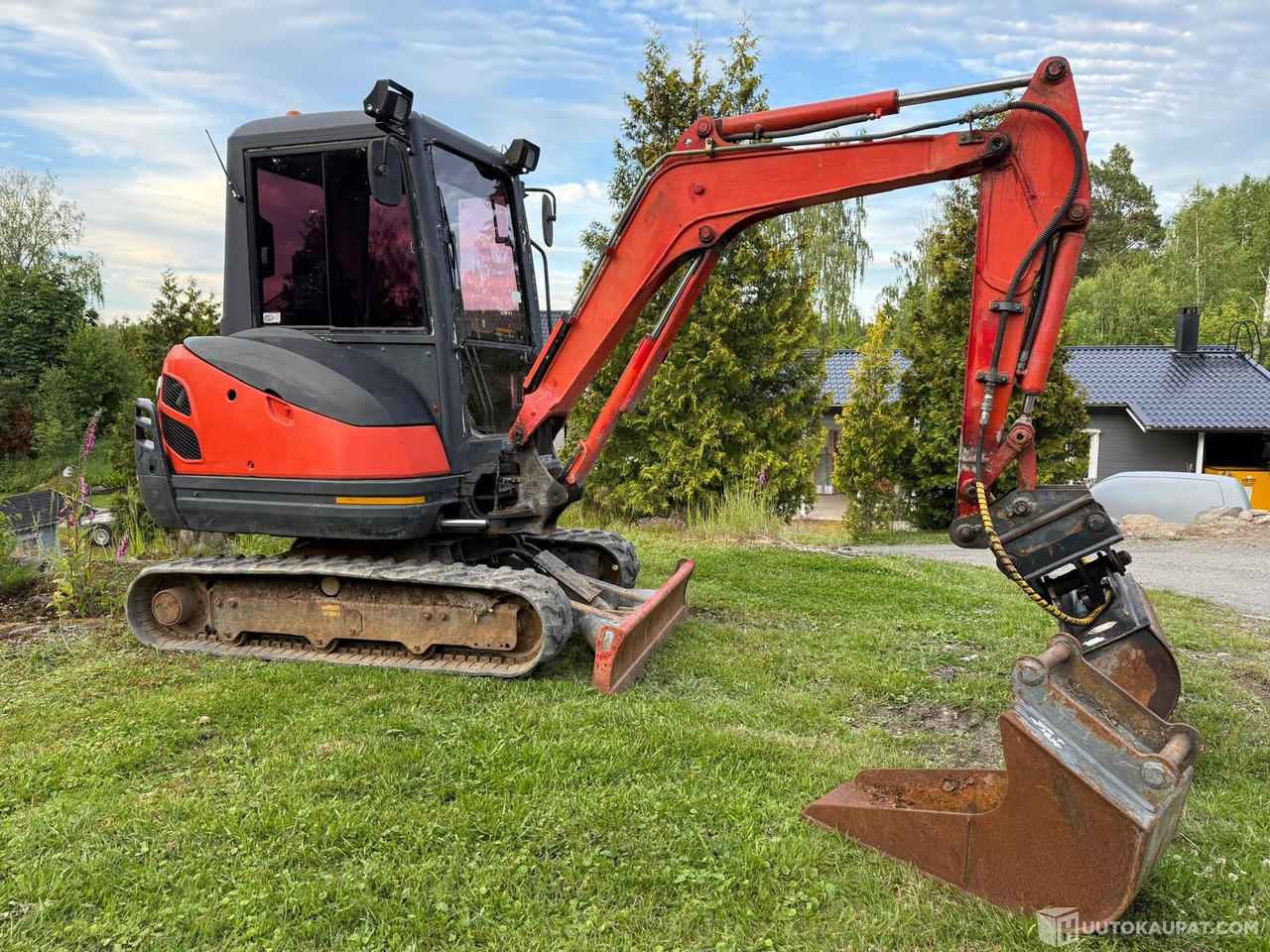 Kubota KX61-3 kaivinkone, 2009, 4385H, Pyhäranta - Engins de chantier: photos 1 Kubota KX61-3 kaivinkone, 2009, 4385H, Pyhäranta - Engins de chantier: photos 1