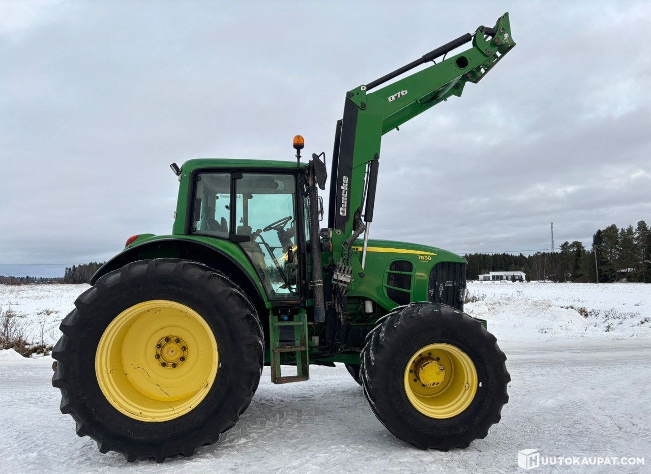 John Deere 7530 Premium with large tyres, 2007 tractor, Ylivieska - Tracteur agricole: photos 4 John Deere 7530 Premium with large tyres, 2007 tractor, Ylivieska - Tracteur agricole: photos 4