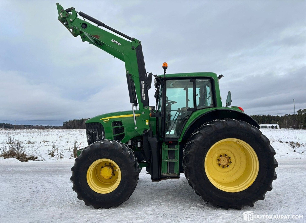 John Deere 7530 Premium with large tyres, 2007 tractor, Ylivieska - Tracteur agricole: photos 2 John Deere 7530 Premium with large tyres, 2007 tractor, Ylivieska - Tracteur agricole: photos 2
