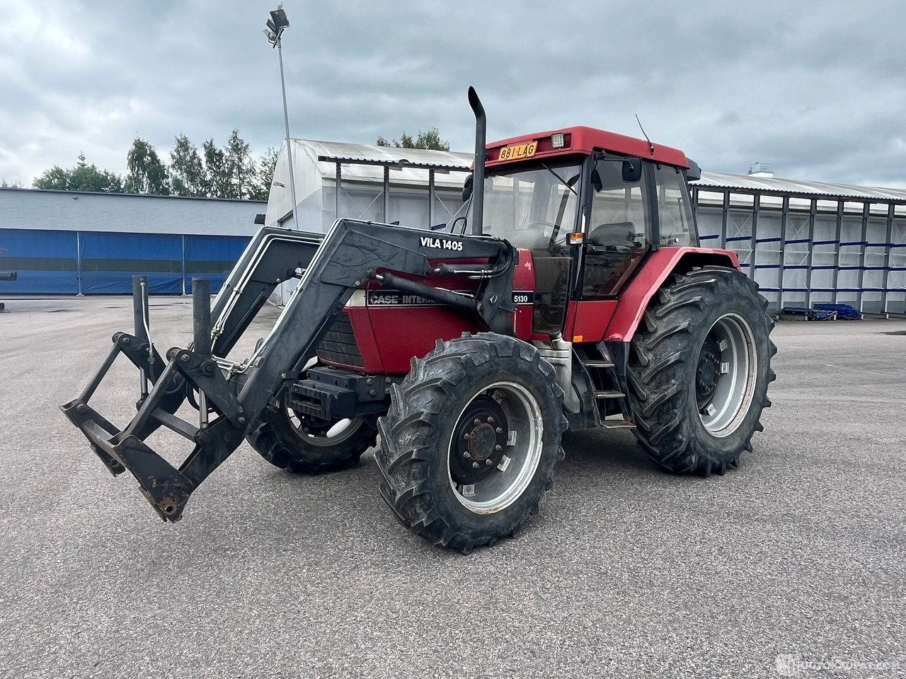 Case IH MAXXUM 5130, traktori kuormaajalla, 1992, Salo - Machine agricole: photos 4 Case IH MAXXUM 5130, traktori kuormaajalla, 1992, Salo - Machine agricole: photos 4