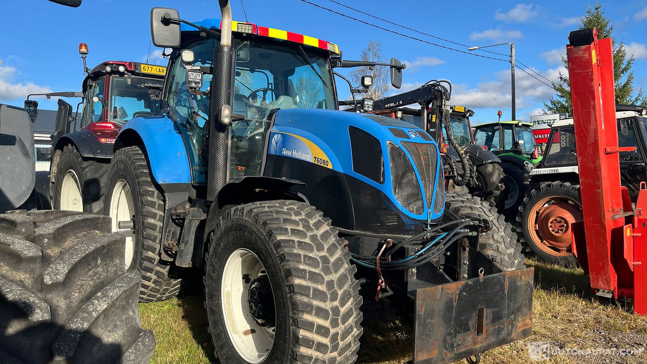 New Holland 6080, 2010, 9 000 h, AURAUSVARUSTUS, Kouvola - Tracteur agricole: photos 1 New Holland 6080, 2010, 9 000 h, AURAUSVARUSTUS, Kouvola - Tracteur agricole: photos 1