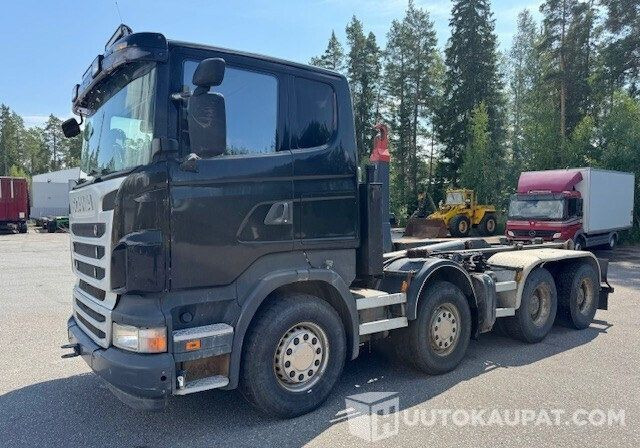 Scania R500 V8, Koukkulavakuorma-auto, 2010, Nakkila - Camion ampliroll: photos 1 Scania R500 V8, Koukkulavakuorma-auto, 2010, Nakkila - Camion ampliroll: photos 1