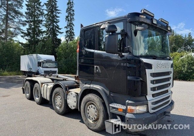 Scania R500 V8, Koukkulavakuorma-auto, 2010, Nakkila - Camion ampliroll: photos 2 Scania R500 V8, Koukkulavakuorma-auto, 2010, Nakkila - Camion ampliroll: photos 2