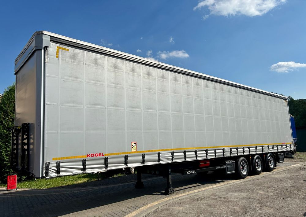 Kögel MEGA 2019 OPONY 80% SAF PODNOSZONA OŚ PODNOSZONY DACH / OD PIERWSZEGO WŁAŚCICIELA - Semi-remorque rideaux coulissants: photos 1 Kögel MEGA 2019 OPONY 80% SAF PODNOSZONA OŚ PODNOSZONY DACH / OD PIERWSZEGO WŁAŚCICIELA - Semi-remorque rideaux coulissants: photos 1