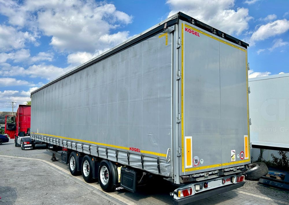 Kögel MEGA 2019 OPONY 80% SAF PODNOSZONA OŚ PODNOSZONY DACH / OD PIERWSZEGO WŁAŚCICIELA - Semi-remorque rideaux coulissants: photos 2 Kögel MEGA 2019 OPONY 80% SAF PODNOSZONA OŚ PODNOSZONY DACH / OD PIERWSZEGO WŁAŚCICIELA - Semi-remorque rideaux coulissants: photos 2