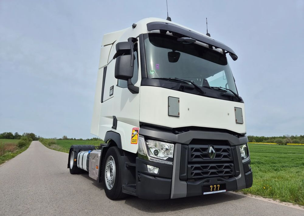 Renault T440 10/2019 ! 13l MEGA STANDARD regulowane siodło z Niemiec / klima postojowa / regulowane siodło / TOP STAN mega LOW deck standard - Tracteur routier: photos 2 Renault T440 10/2019 ! 13l MEGA STANDARD regulowane siodło z Niemiec / klima postojowa / regulowane siodło / TOP STAN mega LOW deck standard - Tracteur routier: photos 2