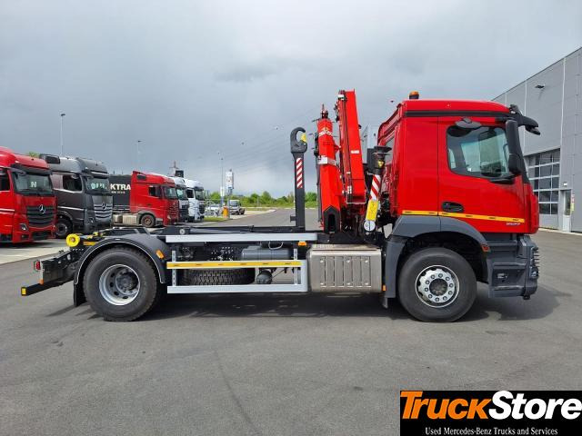 Mercedes-Benz Arocs 1827 L - Camion ampliroll, Camion grue: photos 2 Mercedes-Benz Arocs 1827 L - Camion ampliroll, Camion grue: photos 2