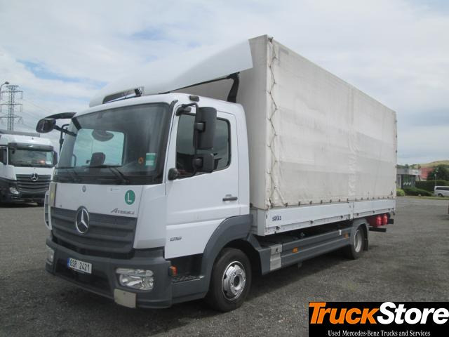 Mercedes-Benz Atego 818 L - Utilitaire plateau: photos 1 Mercedes-Benz Atego 818 L - Utilitaire plateau: photos 1